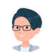 先輩社員C