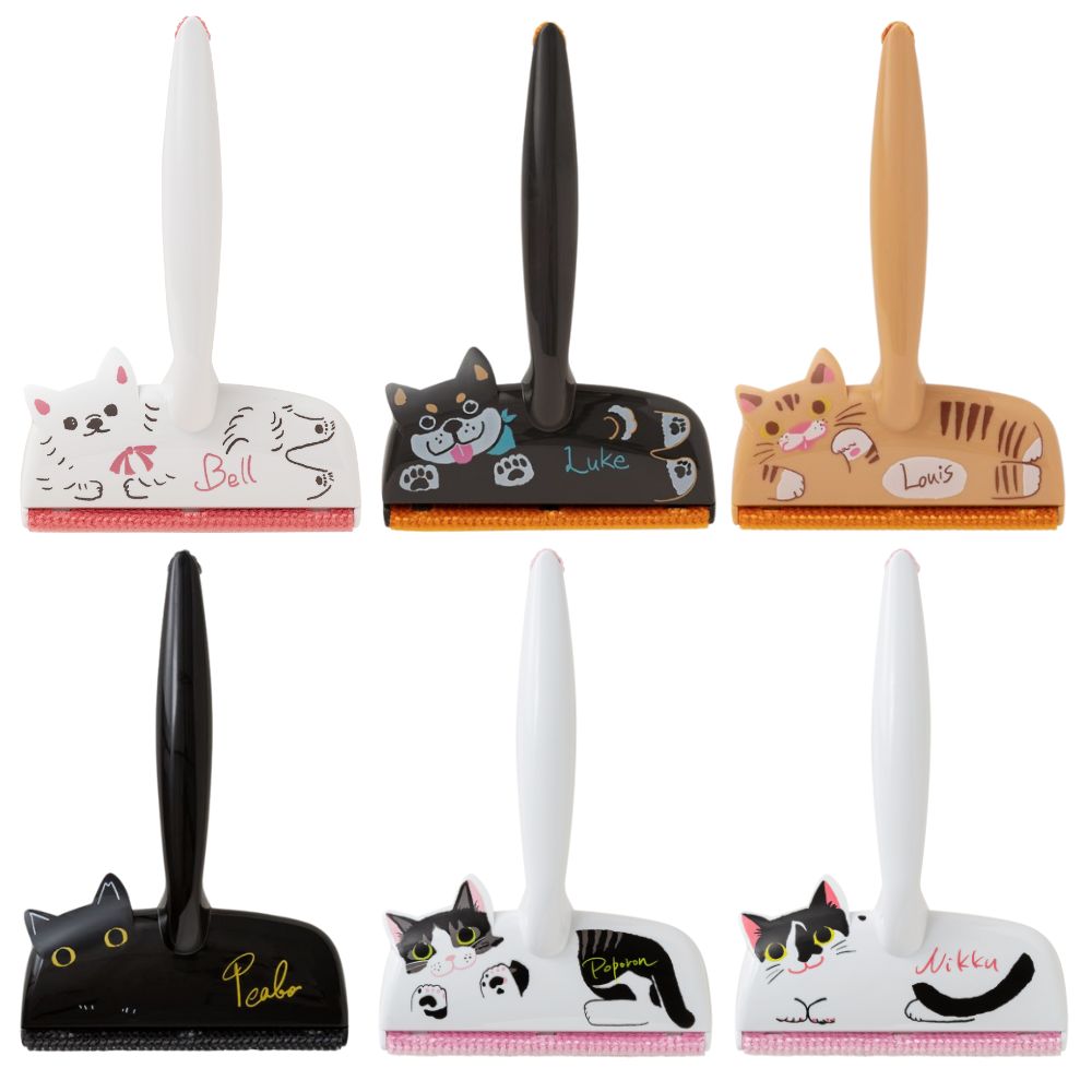 ちょこっと掃除　猫柄・犬柄シリーズ