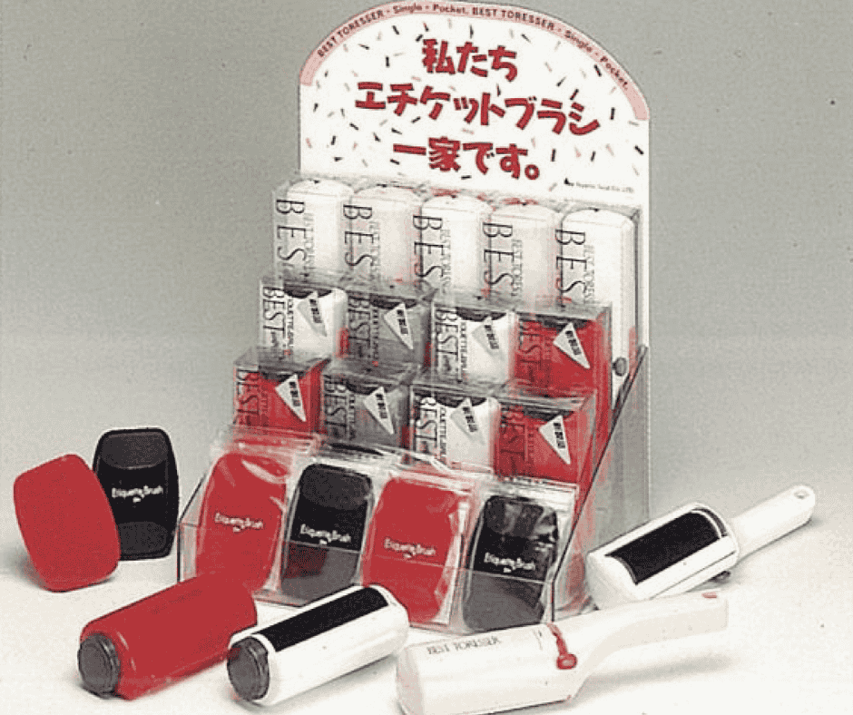 エチケットブラシ しっかりホコリを取る