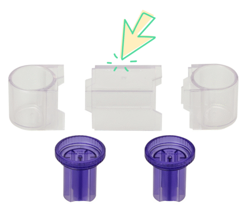 中間コネクタを継ぎ足せば長いメッセージも飾れる